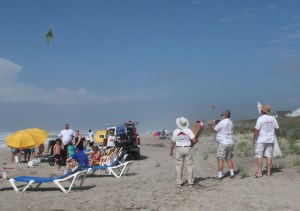 Trial Flight of Kids' Kite